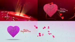 Videohive Valentine Title Opener Openers template preview
