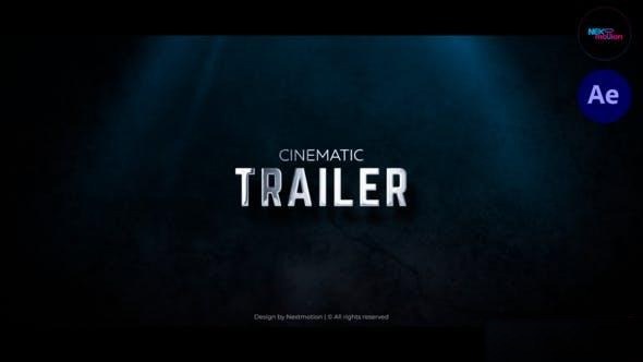 Videohive Cinematic Trailer Title Openers template preview