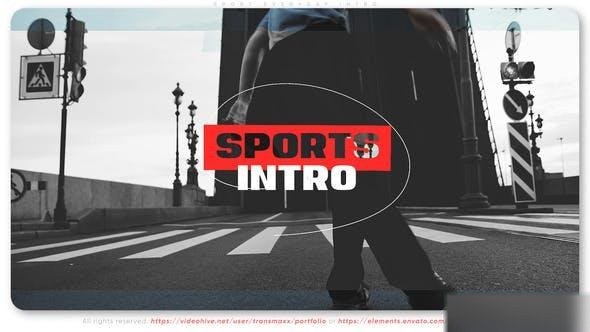 Videohive Sport Everyday Intro Openers template preview