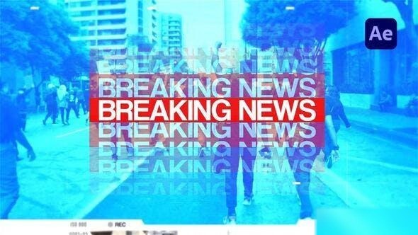 Videohive Breaking News Report Promo Openers template preview