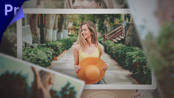 Slideshow Photo Slideshow Premiere Pro template preview