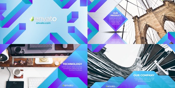 Videohive Clean Corporate Slideshow 20243070 Video Displays template preview