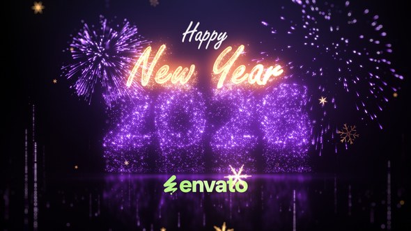 Videohive 2026 New Year Celebration Opener Openers template preview