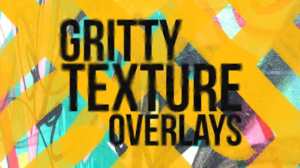 Videohive Gritty Texture Overlays Elements template preview