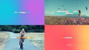 Videohive Soft Intro Scenes Openers template preview