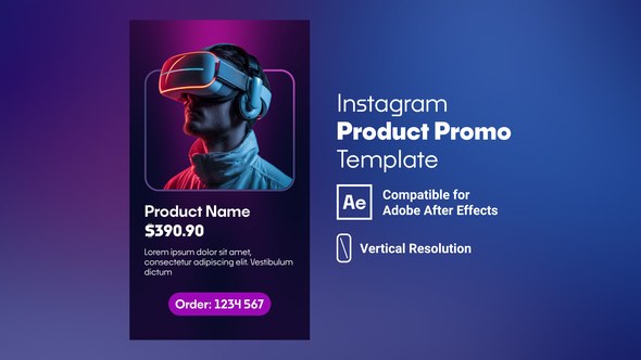Videohive Instagram Product Promo 58994331 Product Promo template preview