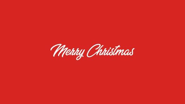 Christmas Intro Video Displays template preview