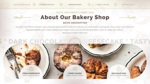 Videohive Bakery Shop Promo Product Promo template preview