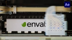 Videohive Printer Logo Logo Stings template preview