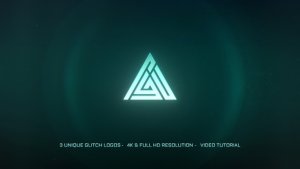 Videohive Glitch Logo 3 In 1 30281639 Logo Stings template preview