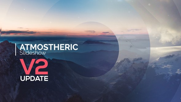 Videohive Atmospheric Slideshow Video Displays template preview