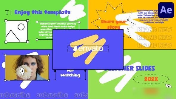 Videohive Designer Slides for After Effects 52553755 Openers template preview