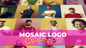 Videohive Mosaic Logo Opener 54301693 Logo Stings template preview