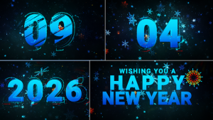 Videohive Happy New Year Countdown 2025 // Countdown 2025 Openers template preview