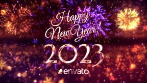 New Year Countdown 3 in 1 Pack Video Displays template preview