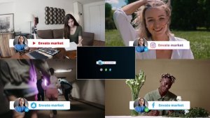 Videohive Cool Social media lower Thirds Broadcast-packages template preview