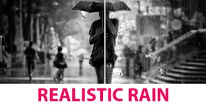 Rain Video Displays template preview