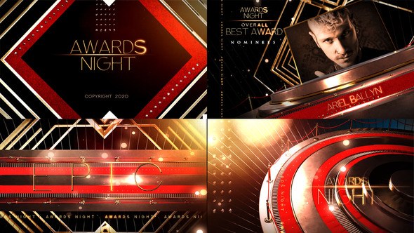Videohive Awards Show Broadcast Pack Broadcast-packages template preview