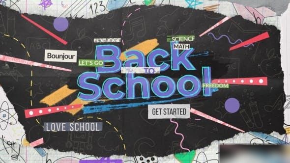 Videohive Back to School Intro Opener 47548741 Openers template preview