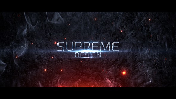 Modern Cinematic Titles Video Displays template preview