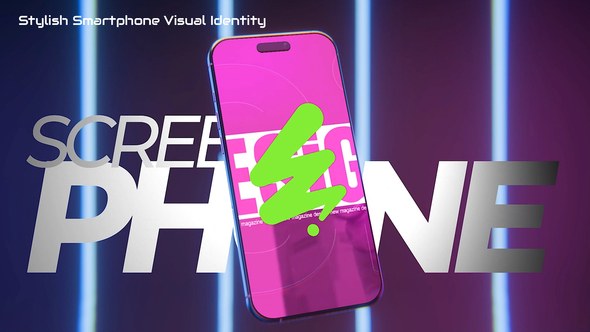 Videohive Stylish Smartphone Visual Identity Product Promo template preview