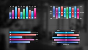 Videohive Social Media Infographic Infographics template preview