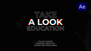 Videohive Stroke and Fill Text Titles Titles template preview
