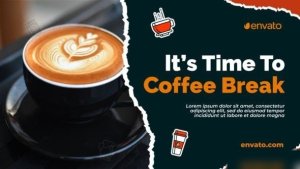Videohive Coffee Break Promo Openers template preview