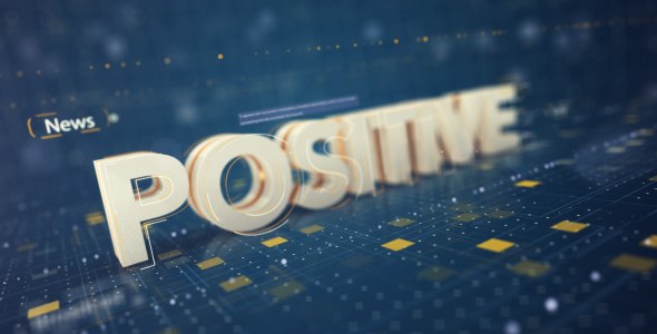 POSITIVE Video Displays template preview