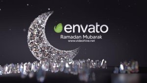 Videohive Crystal Ramadan logo reveal Logo Stings template preview