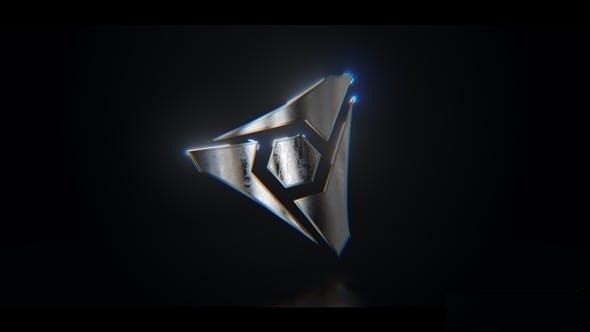 Videohive Silver Logo Reveal Logo Stings template preview