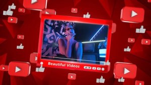 3d Youtube Intro Premiere Pro template preview