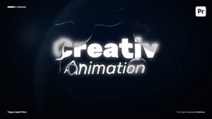 Trippy Liquid Titles | PP Premiere Pro template preview