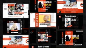 Videohive Corporate Typography 48686343 Titles template preview