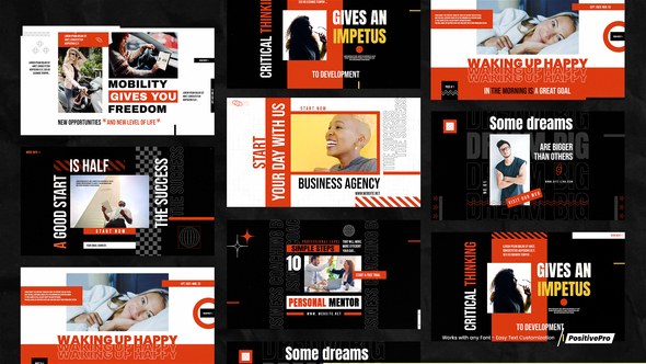 Videohive Corporate Typography 48686343 Titles template preview