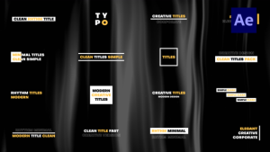 Videohive Text Titles 38472491 Titles template preview