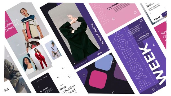 Videohive Fashion clothes stories instagram Product Promo template preview