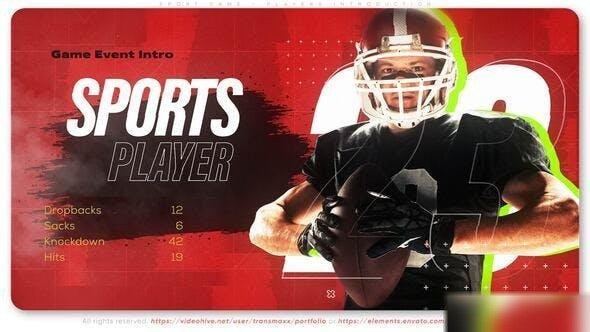 Videohive Sport Game - Players Introduction Openers template preview
