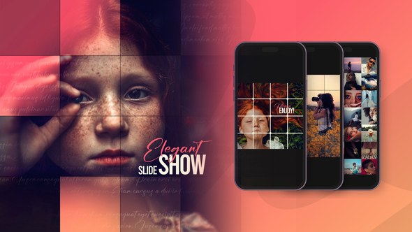 Videohive Slideshow Elegant Video Displays template preview