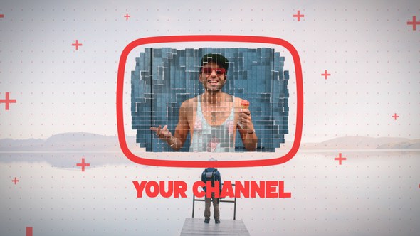 Videohive Mosaic Youtube Intro Openers template preview