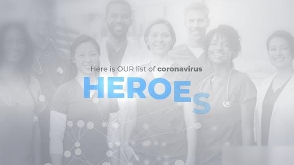 Videohive Heroes - Healthcare and Medical Template Openers template preview