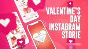 Videohive Valentines Day Storie Openers template preview