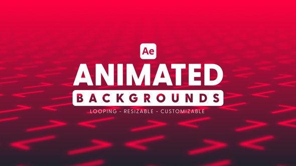 Videohive Animated Backgrounds Video Displays template preview
