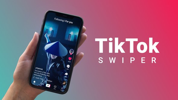 Videohive TikTok Swiper Video Displays template preview