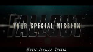 Videohive Fallout Epic Trailer Opener Openers template preview