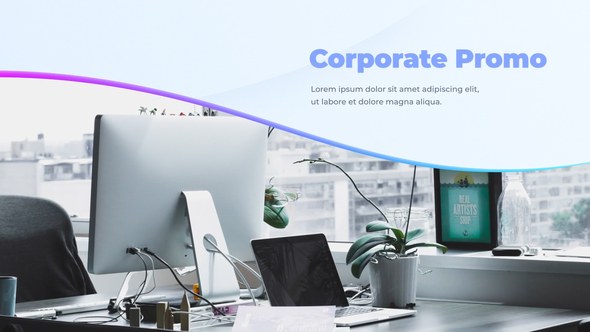 Videohive Tendro - Corporate Promo Company Presentation Video Displays template preview