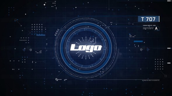 Videohive Electronic Opener Video Displays template preview
