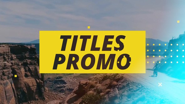 Videohive Fast Minimal Intro Openers template preview