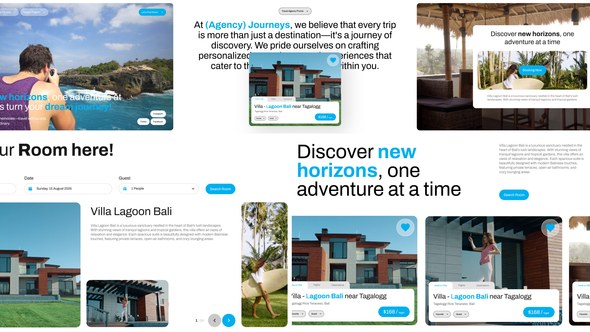 Videohive Travel Agency Promo 55315818 Video Displays template preview