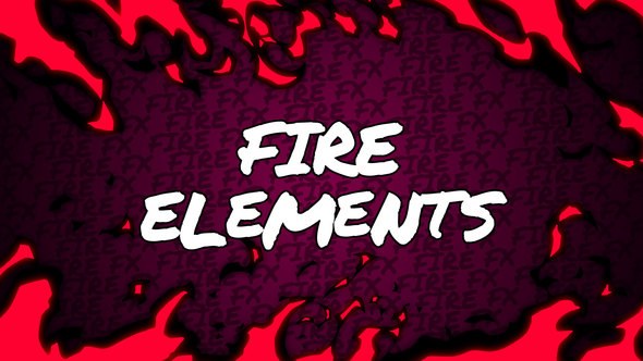Videohive Fire Elements // After Effects Elements template preview
